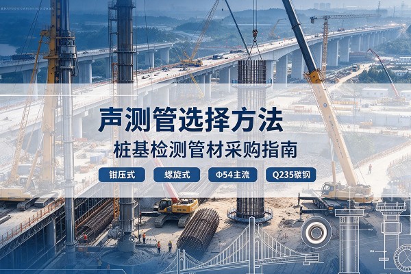 上栗声测管选型标准