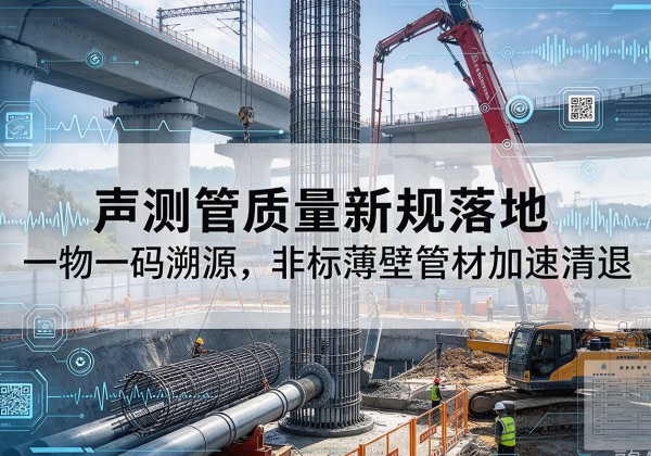 上栗声测管质量新规落地，一物一码溯源，非标薄壁管材加速清退