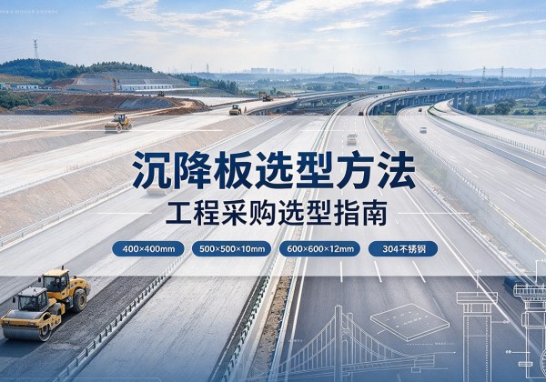 上栗沉降板选择方法