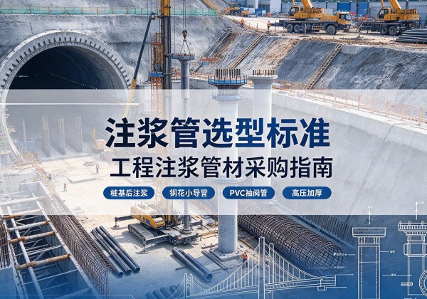 上栗注浆管选型标准